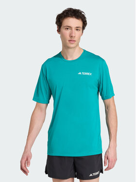 adidas adidas Koszulka techniczna Terrex Xperior Climacool+ Tee Zielony Regular Fit