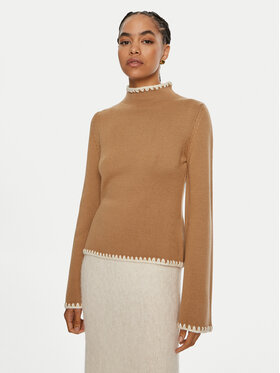Luisa Spagnoli Luisa Spagnoli Гольф Monet 58404 Коричневий Regular Fit