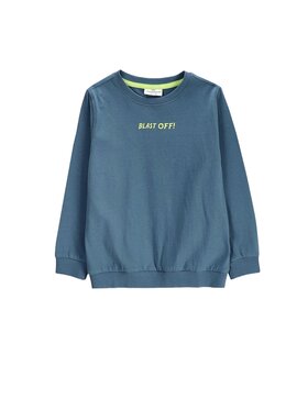 Coccodrillo Coccodrillo Longsleeve ZC6143101GBK-014 Niebieski Regular Fit