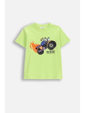 Coccodrillo Coccodrillo T-Shirt WC6143203HBK-030 Żółty Regular Fit