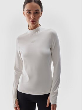 4F 4F Termo bielizeň vrchné diely 4FWAW24UBRUF074-55S Ružová Slim Fit