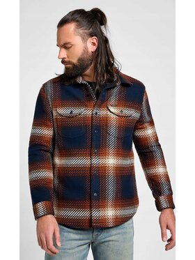 Lee Lee Koszula 100 Worker Shirt Niebieski Basic Fit