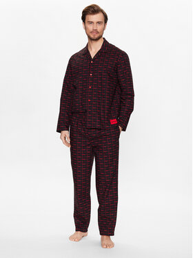 Hugo Hugo Pižama 50480250 Juoda Relaxed Fit