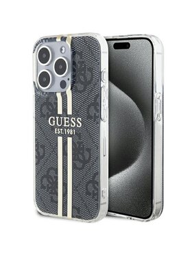 Guess Guess Etui na telefon Apple iPhone 15 Pro Czarny