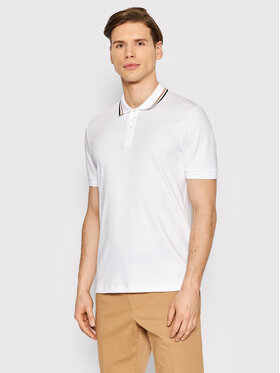 BOSS Boss Polo Penrose 38 50469360 Bianco Slim Fit
