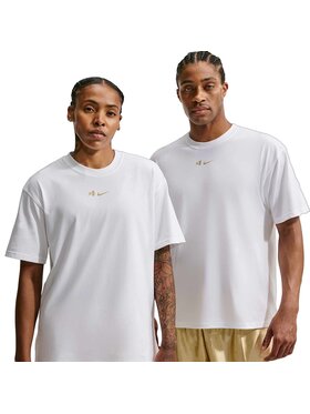 Nike Nike T-Shirt AW U NK DF AJA AIRBRUSH TEE Biały Regular Fit