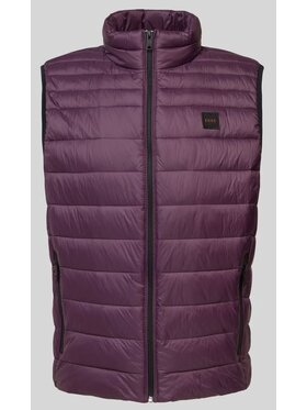 BOSS BOSS Kamizelka 50530966 10254441 543 Fioletowy Regular Fit