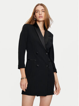 Imperial Imperial Rochie cocktail AFAXIAW Negru Slim Fit