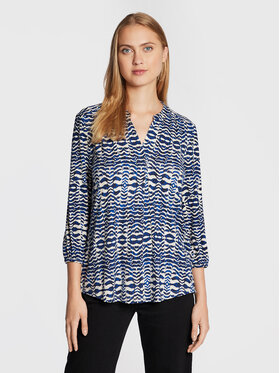 Olsen Olsen Bluză Amy 11104349 Albastru Relaxed Fit