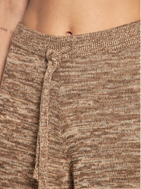 Seafolly Pletene Hlače Maple Knit 54728-KN Rjava Relaxed Fit