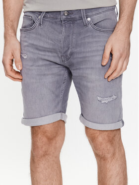 Jack&Jones Jack&Jones Дънкови шорти Rick 12224128 Сив Regular Fit