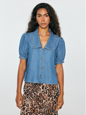 BIG STAR BIG STAR Koszula jeansowa JONES Niebieski Comfort Fit
