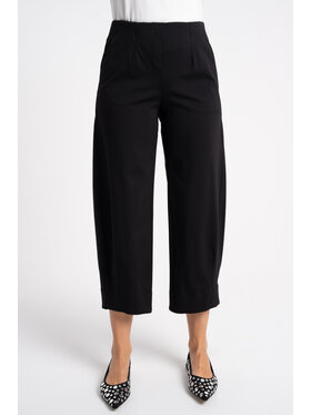 CLICK CLICK Spodnie materiałowe 30-359 S Czarny Wide Fit