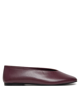 Calvin Klein Calvin Klein Baleriny HW0HW02441 Bordowy