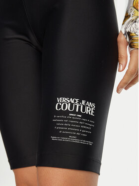 Versace Jeans Couture Leggings 78HAC1A6 J0128 Crna Slim Fit