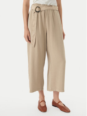 Vero Moda Vero Moda Kuloty Bree 10341670 Brązowy Cropped Fit