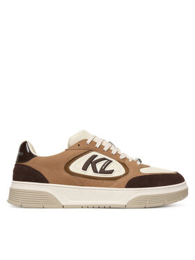 KARL LAGERFELD KARL LAGERFELD Sneakersy Kourtney KL53026 Hnědá