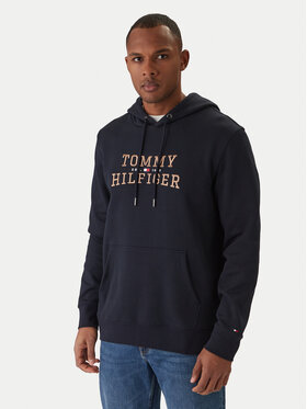 Tommy Hilfiger Tommy Hilfiger Bluză Icon Intechno MW0MW42528 Bleumarin Regular Fit