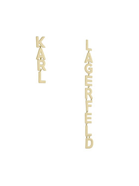 KARL LAGERFELD KARL LAGERFELD Náušnice 225W3927 Zlatá