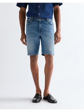 Wrangler Wrangler Szorty jeansowe TEXAS SHORTS Niebieski Regular Fit