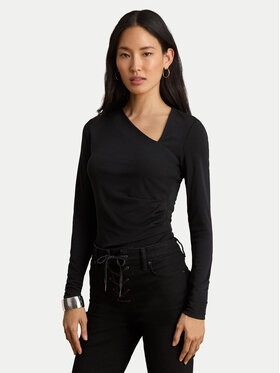 LAUREN RALPH LAUREN LAUREN RALPH LAUREN Bluzka 200P13936001 Czarny Regular Fit