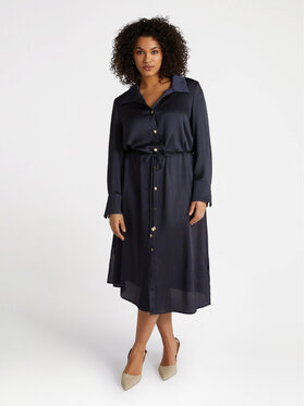 Fiorella Rubino Fiorella Rubino Vestito da giorno 7565T001583N034 Blu A-Line Fit