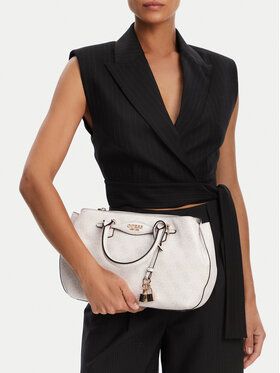 Guess Guess Geantă Katya HWSG96 52060 Alb