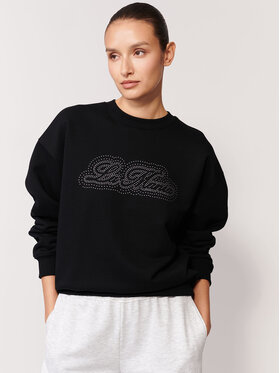 La Mania La Mania Bluza GRIS Czarny Basic Fit