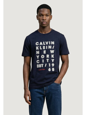 Calvin Klein Jeans Calvin Klein Jeans T-shirt LV04RF814G Blu Casual Fit