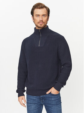 Lee Lee Sweter 112341694 Granatowy Regular Fit