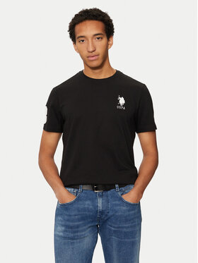 U.S. Polo Assn. U.S. Polo Assn. T-Shirt MUP3311 Schwarz Slim Fit