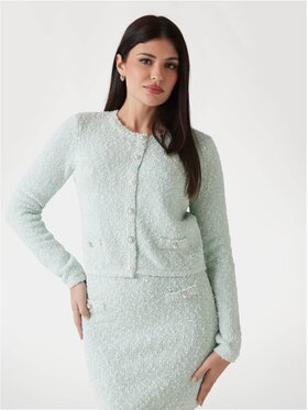 Guess Guess Sweter 172251 Zielony Classic Fit