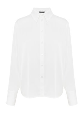 KMX KMX Koszula 503960009 Écru Straight Fit