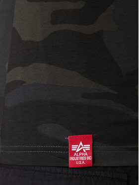 Alpha Industries Alpha Industries Majica brez rokavov Basci Camo 126566C Siva Regular Fit