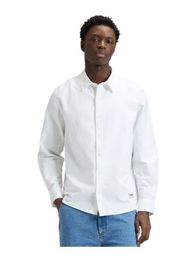 Lee Lee Koszula 112376595 Biały Regular Fit