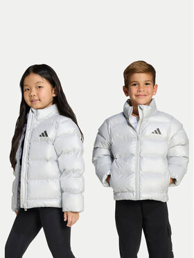 adidas adidas Zimní bunda JW2474 Stříbrná Regular Fit