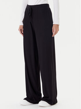 Guess Guess Riidest püksid O5GB00 KCQ72 Must Relaxed Fit