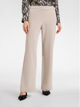 Elena Mirò Elena Mirò Spodnie materiałowe P062Z000139N002 Écru Regular Fit