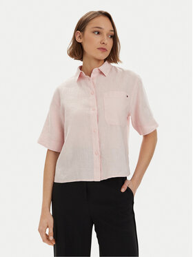 Tommy Hilfiger Tommy Hilfiger Hemd WW0WW41392 Rosa Relaxed Fit