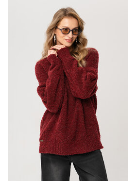blue shadow blue shadow Sweter Bonzay Czerwony Regular Fit