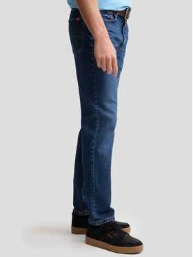 BIG STAR BIG STAR Jeansy TOROS_571_190 Granatowy Straight Fit