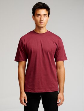 TeeShoppen TeeShoppen T-Shirt 'Oversized Collection' Czerwony Oversize