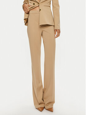 PINKO Pinko Hlače Hulka 100054 A0HM Bež Regular Fit
