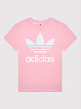 adidas adidas T-Shirt Trefoil HC9585 Rosa Regular Fit