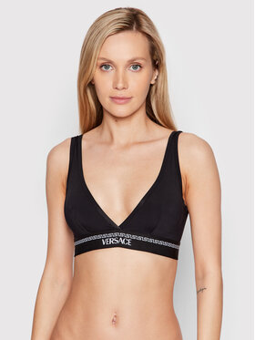Versace Versace Podprsenka Bralette AUD04069 Černá