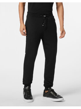 PHILIPP PLEIN PHILIPP PLEIN Teplákové nohavice 25979 Čierna Jogger Fit