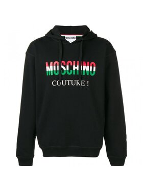 MOSCHINO MOSCHINO Mikina 170952271555 Čierna Regular Fit