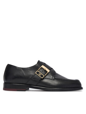 Tommy Hilfiger Tommy Hilfiger Cipele Th Buckle Moc Toe Loafers FW0FW09536 Crna