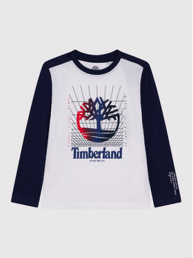 Timberland Timberland Bluzka T25T42 Biały Regular Fit