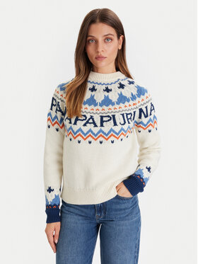 Napapijri Napapijri Pullover D-Fiames NP0A892S Beige Regular Fit